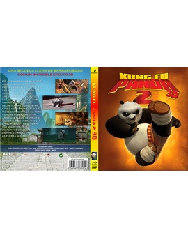Kung Fu Panda 2 3D - Caratula Completa