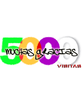 Más de 5000 visitas en mi perfil,gracias!