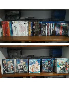 Reordenando la estanteria de anime ¿Qué opcion os gusta más?