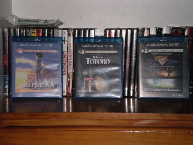 mi pequeña coleccion ghibli 2