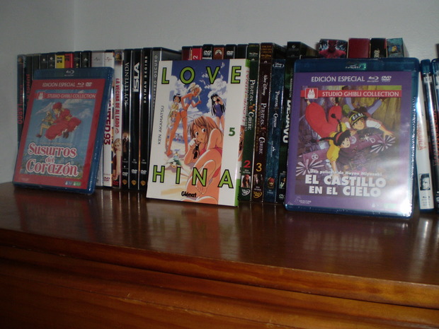 Mas ghibli para mi colecion... y love hina para seguir pasando un buen rato