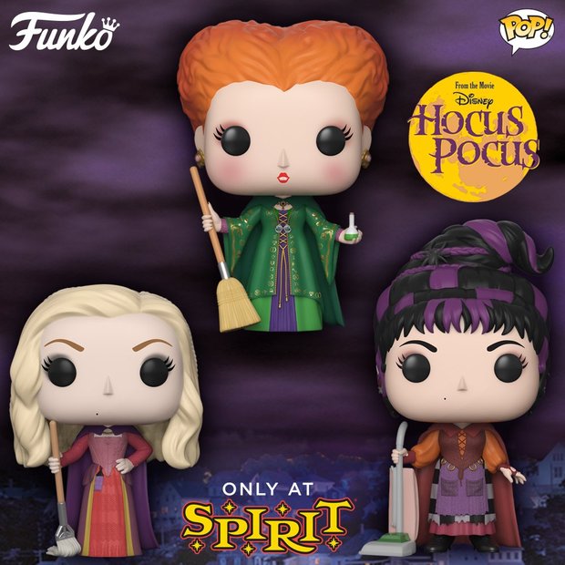 Figuras Funko Pop de El retorno de las brujas (Hocus Pocus)