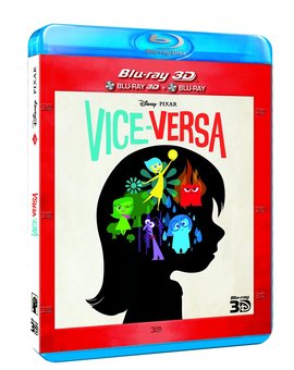 Portada Blu-Ray 3D "Del Revés" [Francia]