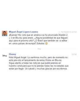 Era de esperar...