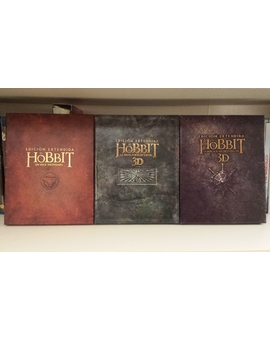 ¡Trilogía Hobbit al completo!