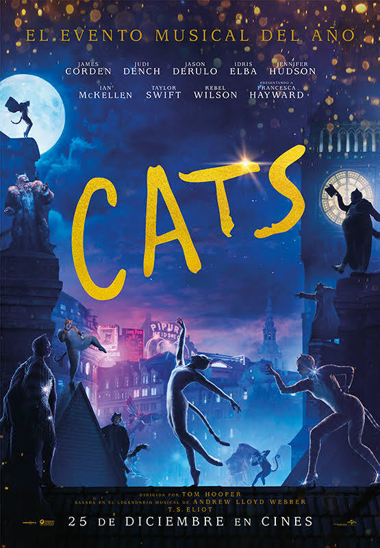 Horrorosas críticas para "Cats" 