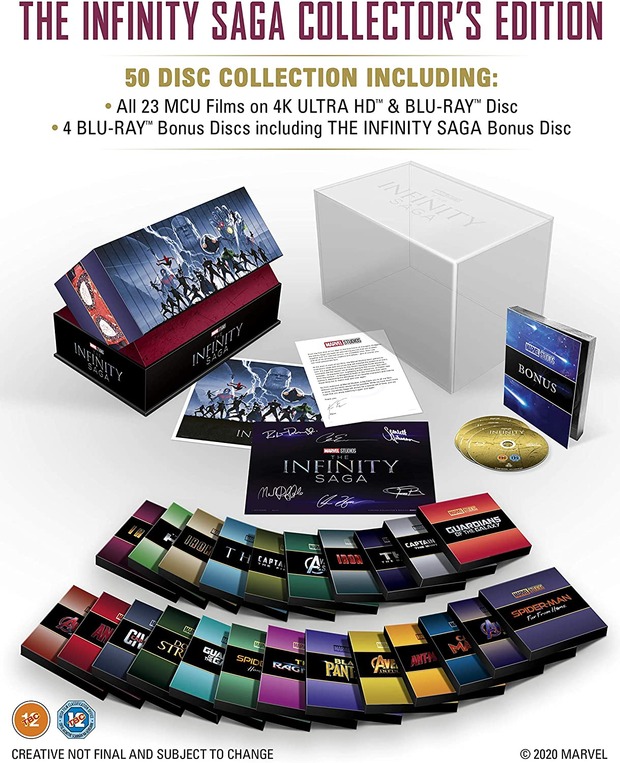 Marvel Studios: The Infinity Saga en UK para reservar.