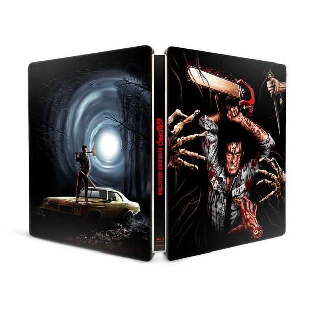 Evil Dead 1 y 2 en steelbook 4K