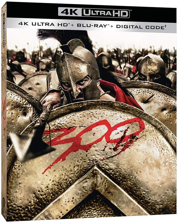 Portada de la edición sencilla "300" 4K USA