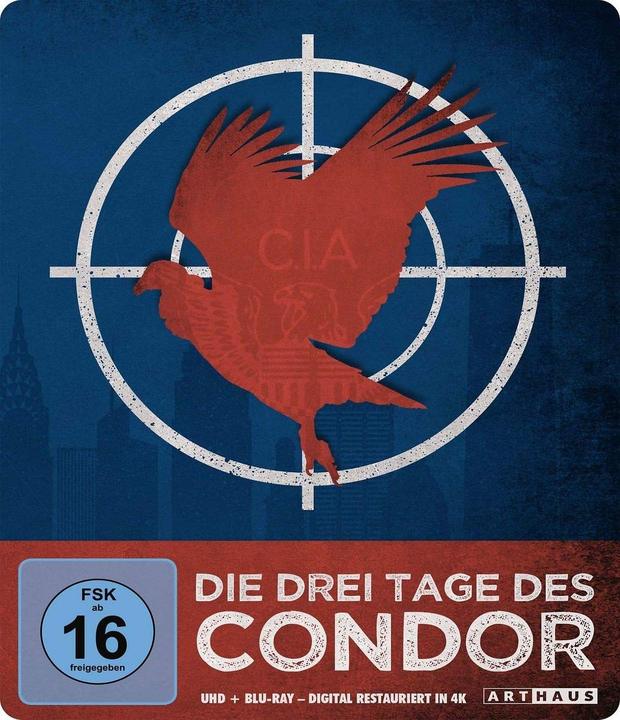 Los Tres Días del Condor Steelbook 4K