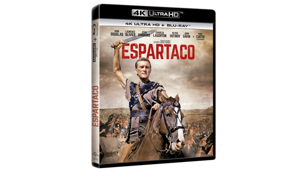 "Espartaco" 4K UHD + BD Edición amaray