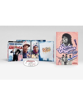 Diseño completo steelbook "El Príncipe de Zamunda".