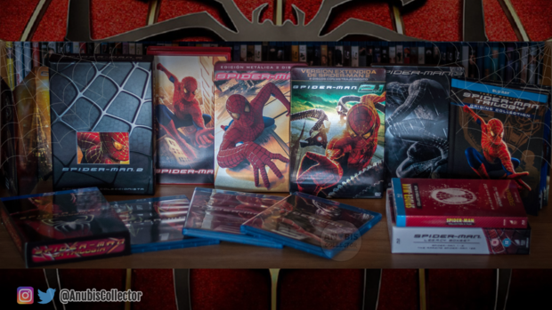 Colección trilogía Spider-Man de Sam Raimi.