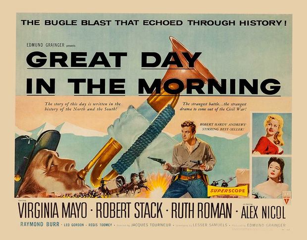 #CineClubMubis: “Great Day in the Morning” -Una pistola al amanecer- (1956, Jacques Tourneur).