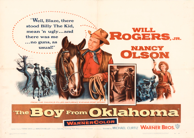 #CineClubMubis: "The Boy From Oklahoma" -El muchacho de Oklahoma- (1954, Michael Curtiz).