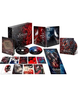 Cajota con steelbook en Japón para "Venom: Let There Be Carnage".