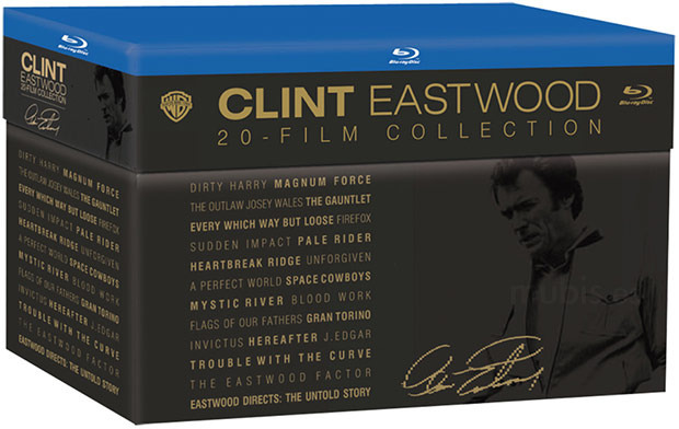 Pack de 20 pelis de Clint Eastwood por 40€ (-10% de dto) en Zavvi.