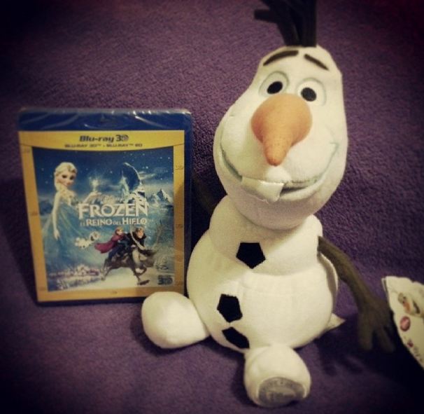 Ya está en casa, FROZEN 3D por fin!!!