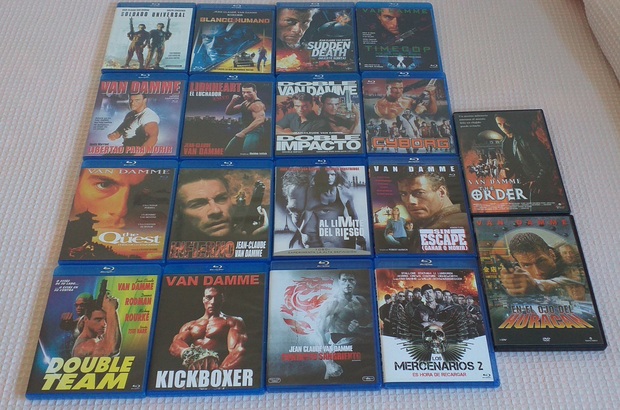 Mi colección Películas Jean-Claude Van Damme