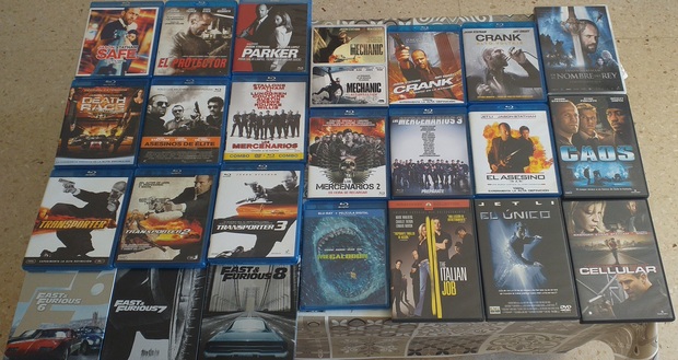 Mi colección Películas Jason Statham