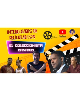 Unboxing de un intercambio de películas a un colega