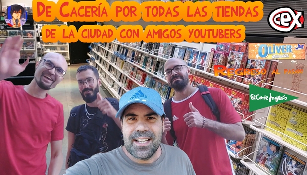 De Cacería por todas las tiendas de películas con amigos