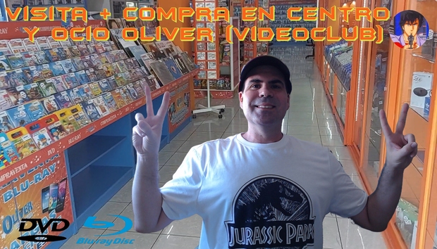 Visita y Compras de películas en el Videoclub Oliver