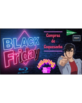 MIS COMPRAS DEL BLACK FRIDAY (BLURAY)