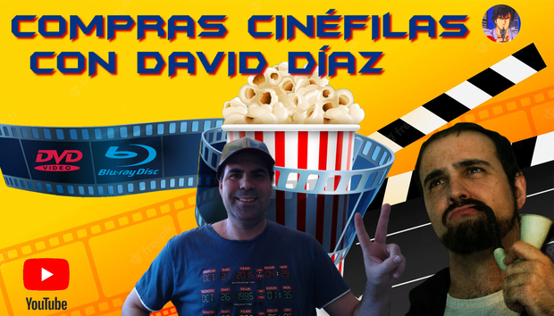 Compras de Películas junto a David Díaz compañero de Mubis