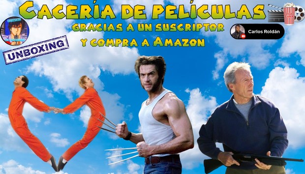 Compras de Películas gracias a un seguidor y compras de Amazon