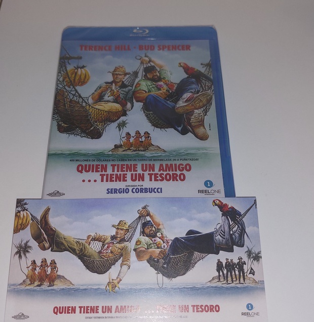 Y por fin la tengo mi peli en blu de este dúo 