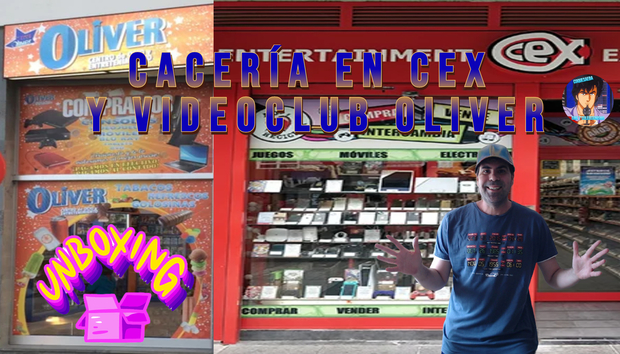 Cacería en tiendas Cex y Videoclub