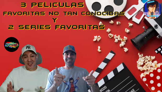 Películas favoritas y poco conocidas y 2 series favoritas recomendaciones