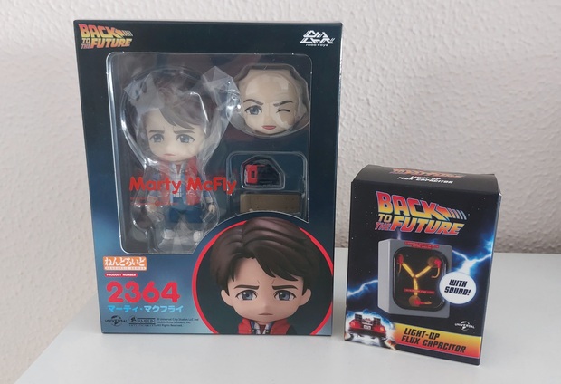 Mis regalitos de Papa Noel de Regreso al Futuro 