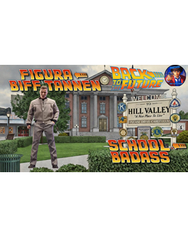 Figuras de Cine Biff Tannen  Regreso al Futuro 1& 2  Mars Toys