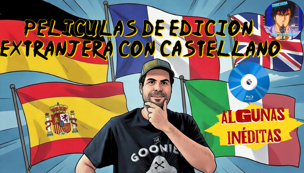 Películas de edición extranjera con castellano , algunas inéditas en España