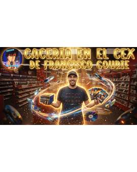 Cacería de formato físico en tienda Cex  Francisco Gourie