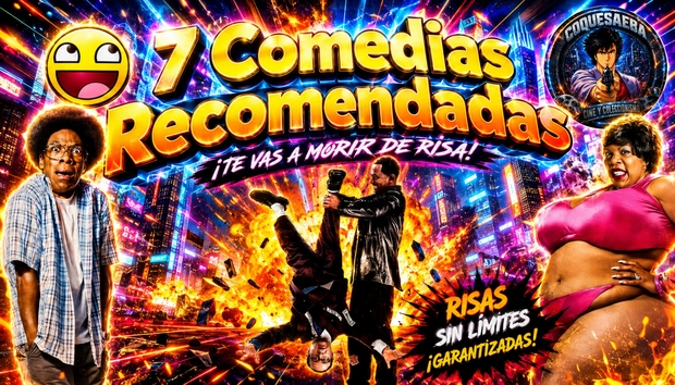 7 peliculas de comedia recomendadas para partirse de risa