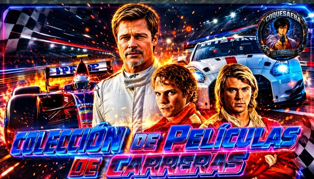 Colección de películas de carreras a alta velocidad en BLURAY 4K UHD 