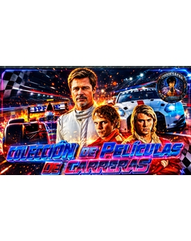 Colección de películas de carreras a alta velocidad en BLURAY 4K UHD 