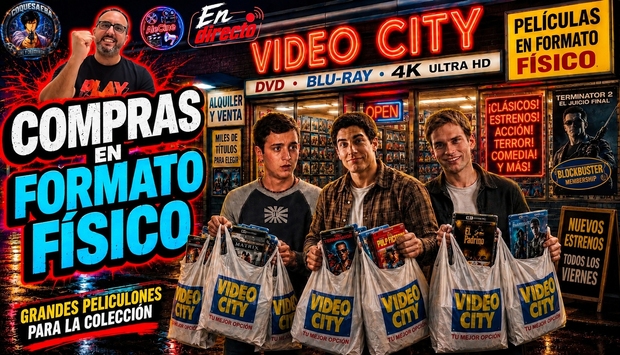 Nuevo Haul de Compras en formato físico con mi amigo AleCine