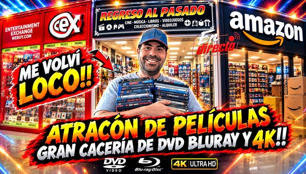 Gran Cacería! , atracón de películas en Blury, 4K y DVD!!!