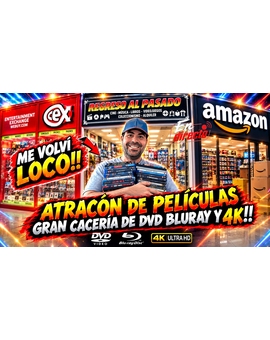 Gran Cacería! , atracón de películas en Blury, 4K y DVD!!!