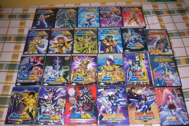 Caballeros del zodíaco ( Saint Seiya) Serie & Películas DVD