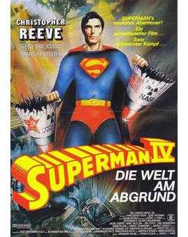 Posters de Superman IV En Busca De La Paz.