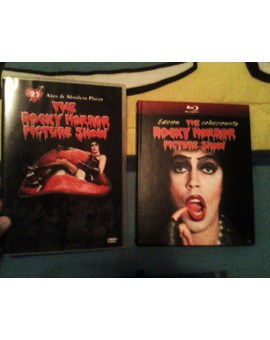 Mis 2 ediciones de Rocky Horror Picture Show.