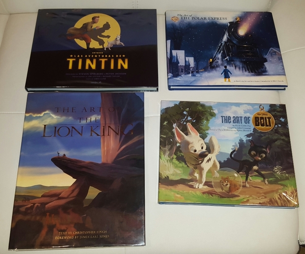 Últimos libros de animación.