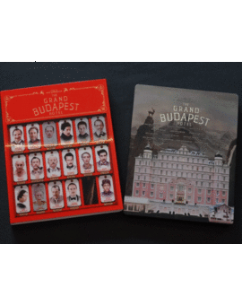 El Gran Hotel Budapest - Steelbook Lenticular - Corea