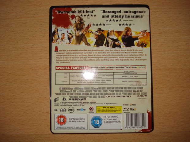 MACHETE (STEELBOOK UK)