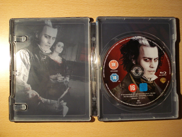 SWEENEY TODD (STEELBOOK UK)